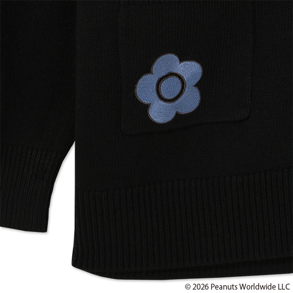 MARY QUANT×PEANUTS カーディガン（ブラック）