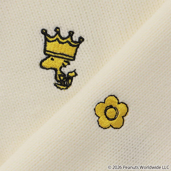 MARY QUANT×PEANUTS カーディガン（アイボリー）