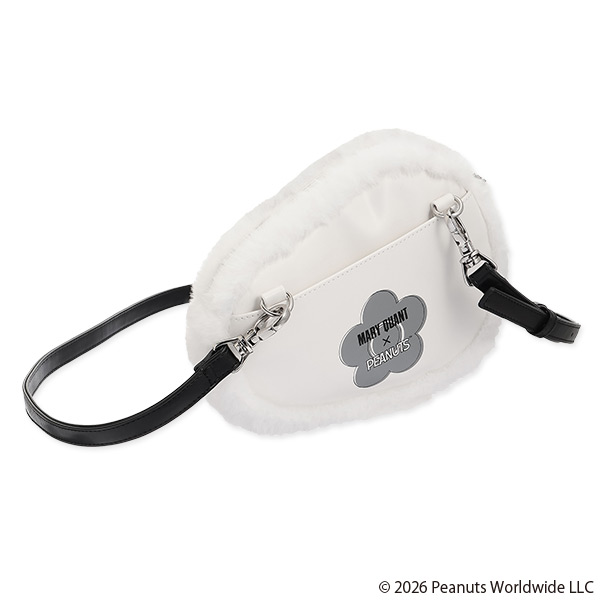 MARY QUANT×PEANUTS ダイカット ショルダー（ホワイト）
