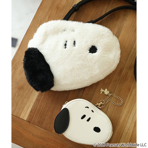 MARY QUANT×PEANUTS ダイカット ショルダー（ホワイト）