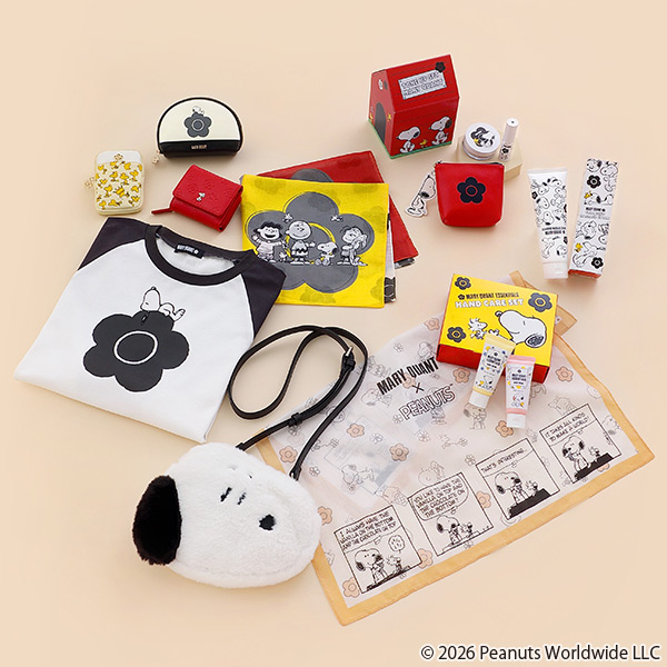 MARY QUANT×PEANUTS ダイカット ショルダー（ホワイト）