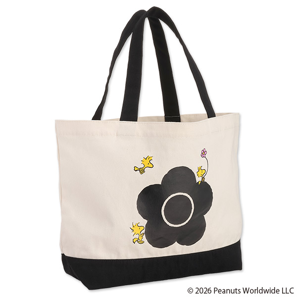 MARY QUANT×PEANUTS トート（ブラック）