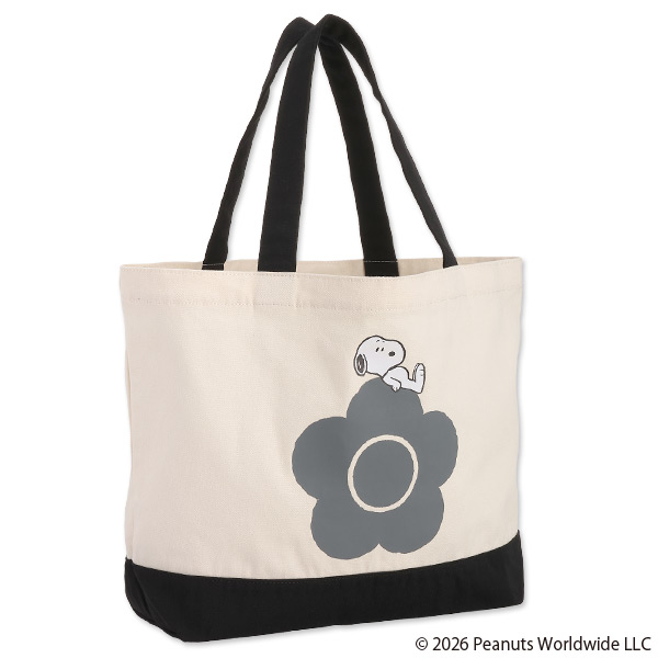 MARY QUANT×PEANUTS トート（グレー）
