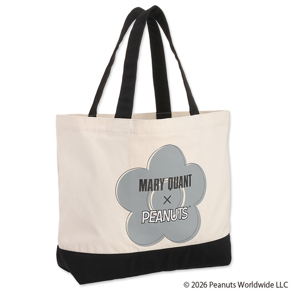 MARY QUANT×PEANUTS トート（グレー）