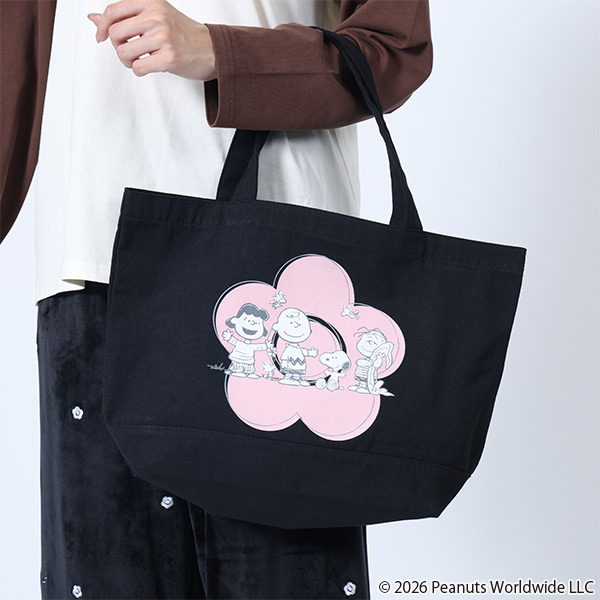 MARY QUANT×PEANUTS トート（ピンク）