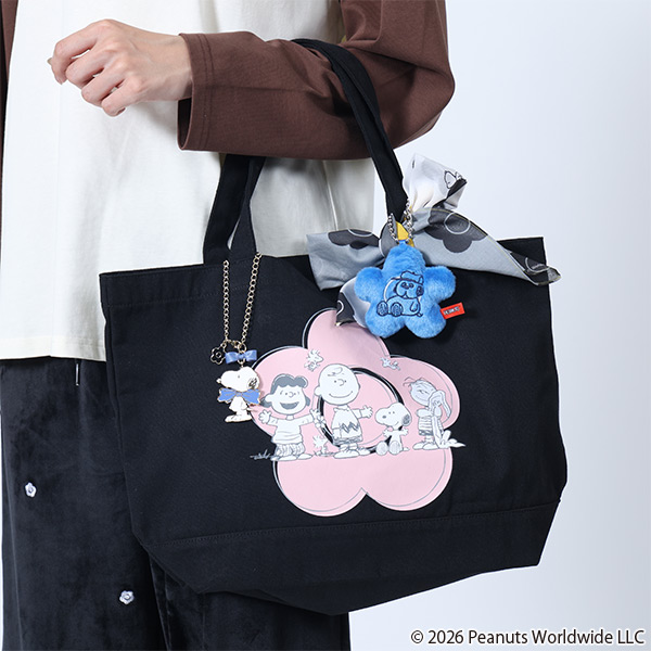 MARY QUANT×PEANUTS トート（ピンク）