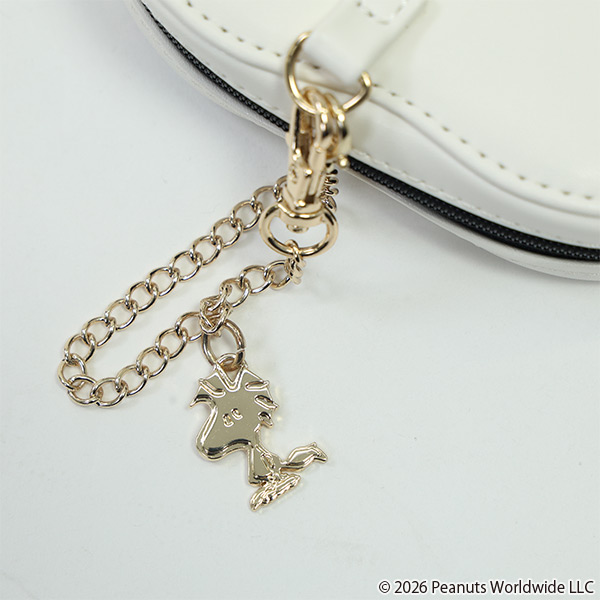 MARY QUANT×PEANUTS ダイカットポーチ（ホワイト）