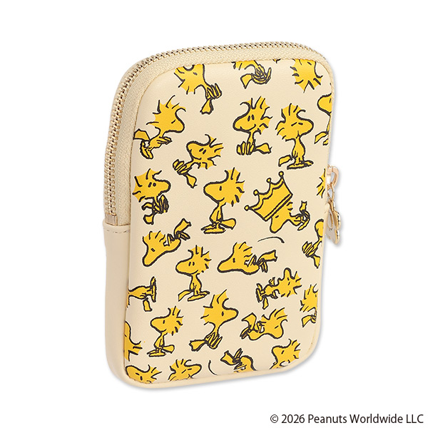 MARY QUANT×PEANUTS リップポーチ（イエロー）