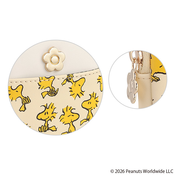 MARY QUANT×PEANUTS リップポーチ（イエロー）