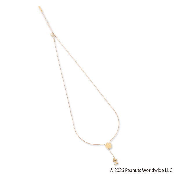 MARY QUANT×PEANUTS スライドデイジー ネックレス（ゴールド）