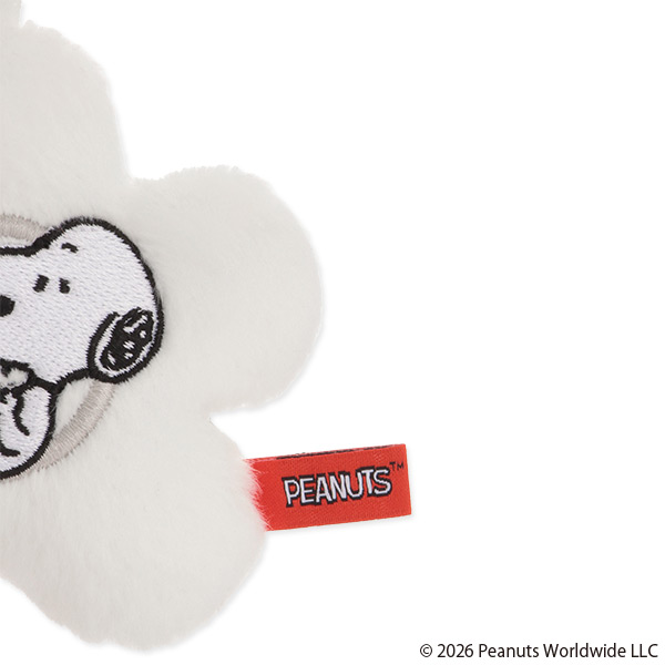MARY QUANT×PEANUTS デイジーマスコット キーホルダー（ホワイト）