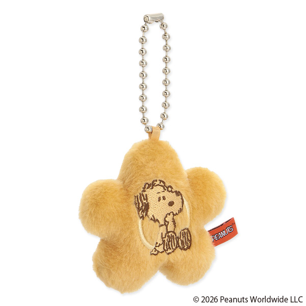 MARY QUANT×PEANUTS デイジーマスコット キーホルダー（ベージュ）