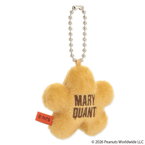 MARY QUANT×PEANUTS デイジーマスコット キーホルダー（ベージュ）