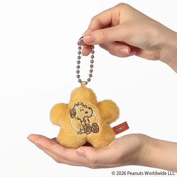 MARY QUANT×PEANUTS デイジーマスコット キーホルダー（ベージュ）