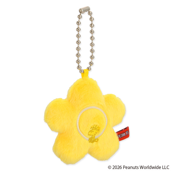 MARY QUANT×PEANUTS デイジーマスコット キーホルダー（イエロー）