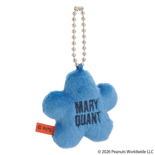 MARY QUANT×PEANUTS デイジーマスコット キーホルダー（ブルー）