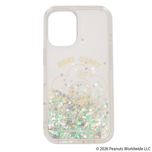 MARY QUANT×PEANUTS モバイルケース for iPhone16（イエロー）