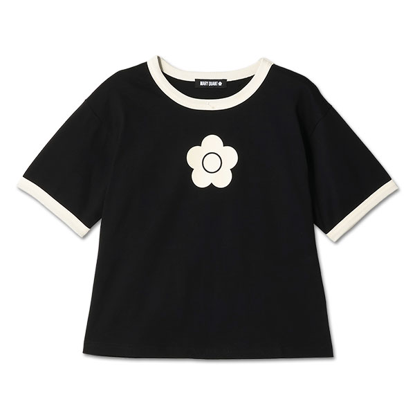 大人気 マリークワント フラワーロゴ Tシャツ Lサイズ ホワイト