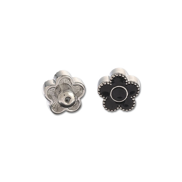 パールデイジーデュオ ピアス（シルバー）