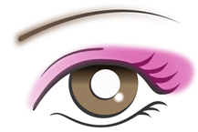 カラーの入れ方とぼかし方