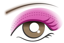 カラーの入れ方とぼかし方