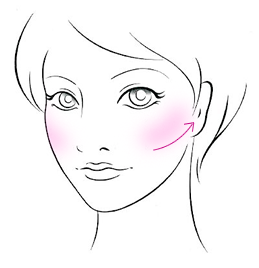 チークへの応用