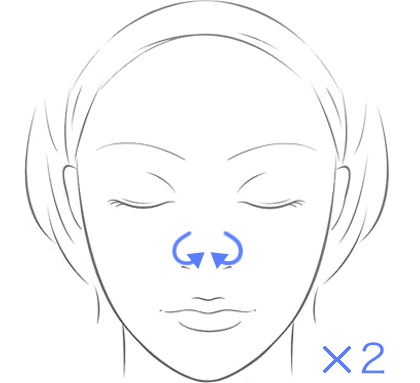 リフトアップマッサージの方法