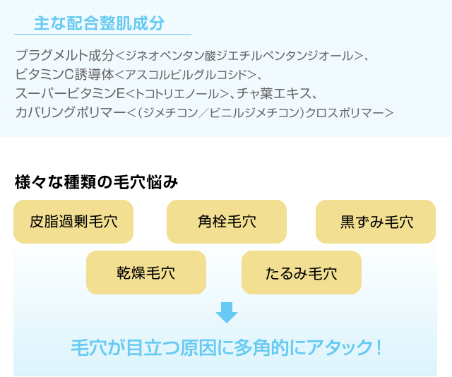 主な配合整肌成分