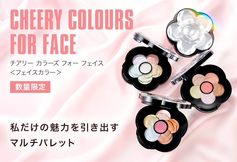 CHEERY COLOURS FOR FACE