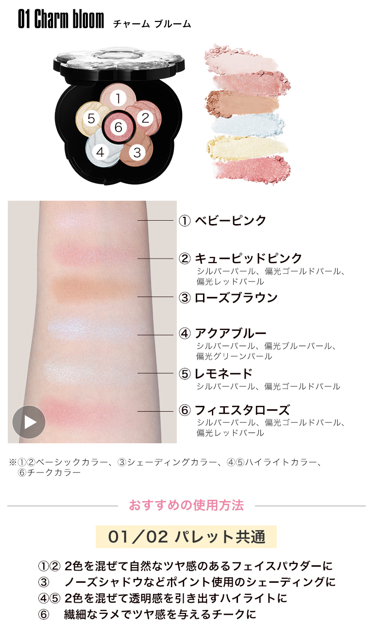 CHEERY COLOURS FOR FACE