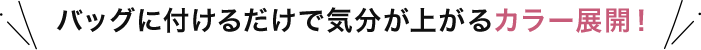 デイジーミラー バッグチャーム