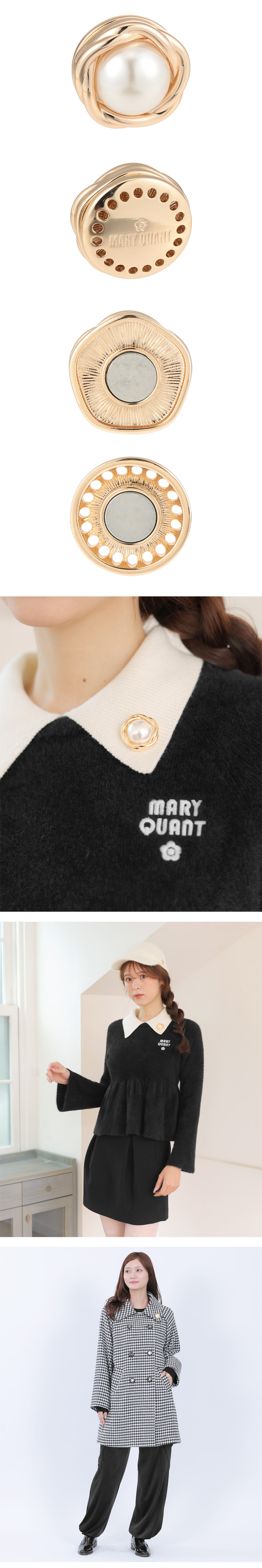 マグネットブローチ