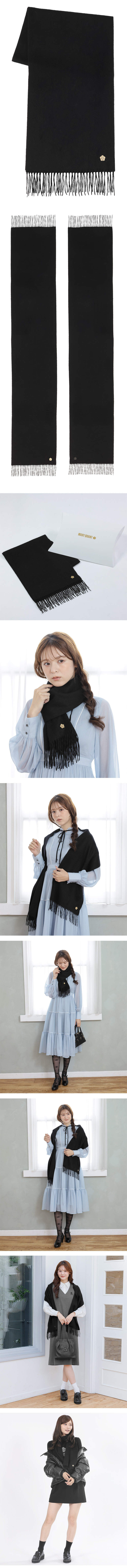 カシミヤシャギーニット プルオーバー / カシミヤ マフラー