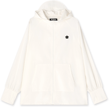 撥水UVジップ パーカ