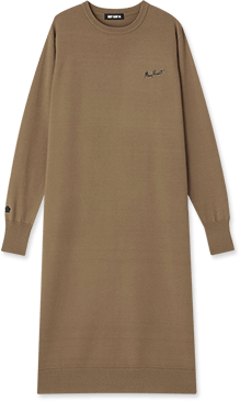 ウォームニット ワンピース