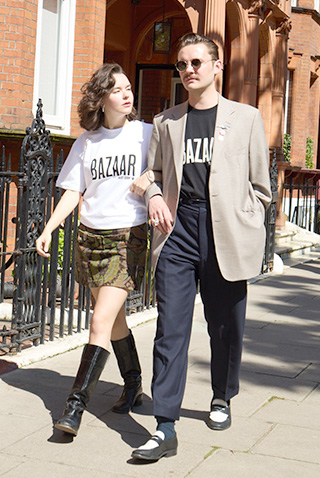 BAZAARロゴ Tシャツ