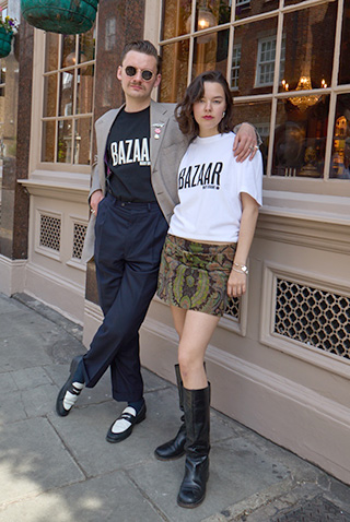 BAZAARロゴ Tシャツ