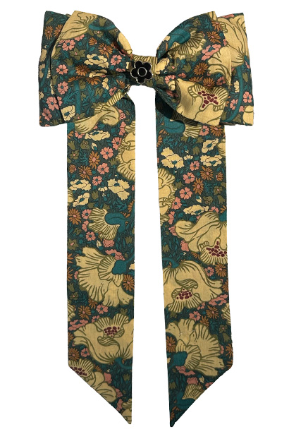 リボン バレッタ