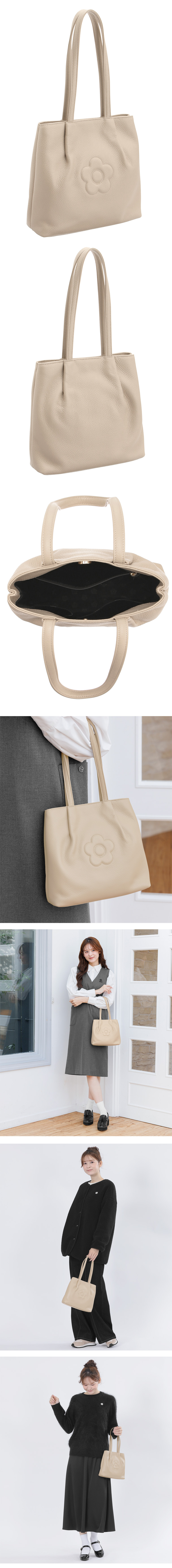 イタリアンレザーデイジー トート