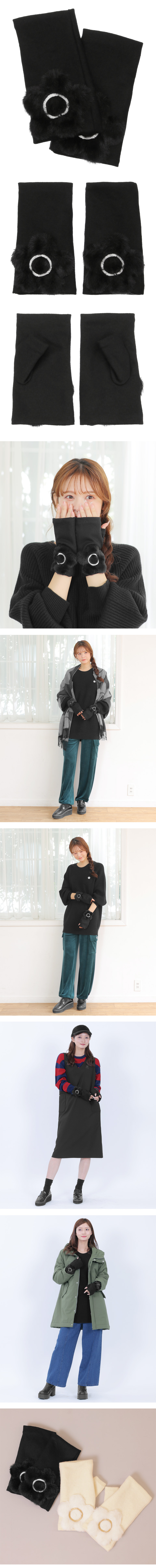 デイジーマスコット ハンドウォーマー