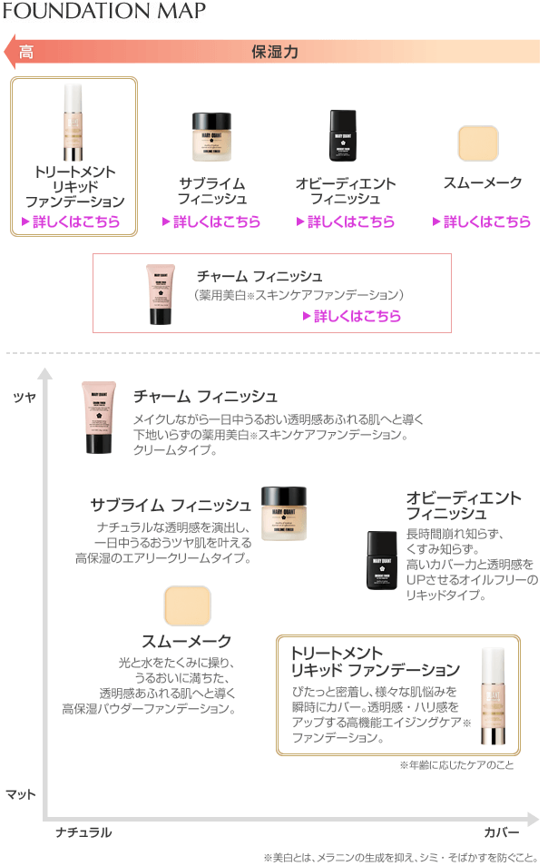 ファンデーションマップ